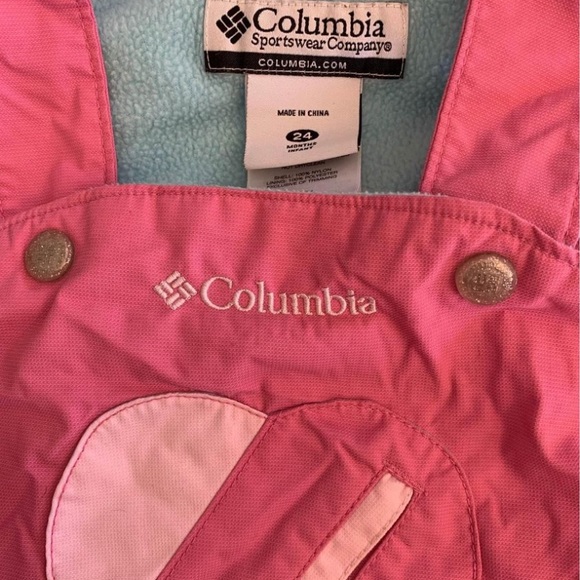 Girls Columbia snow suit 24m - Picture 4 of 4